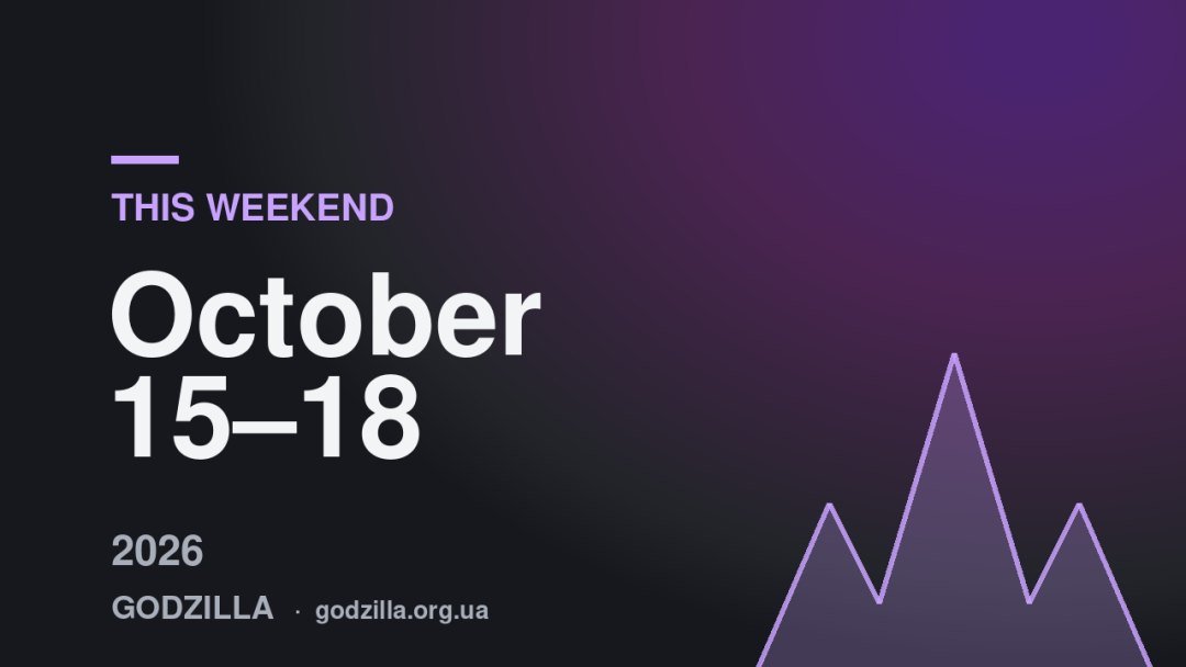 This weekend October 15–18